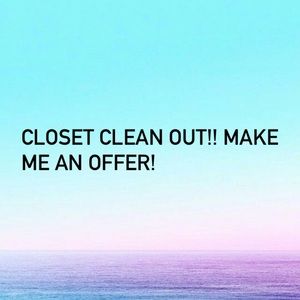 SALE!! On all items! Make me an offer!!